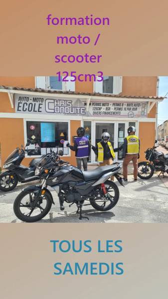 formation 125 auto moto ecole chris conduite toulon la crau 